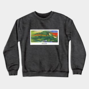 Andean Lanscape Andes Mountains Crewneck Sweatshirt